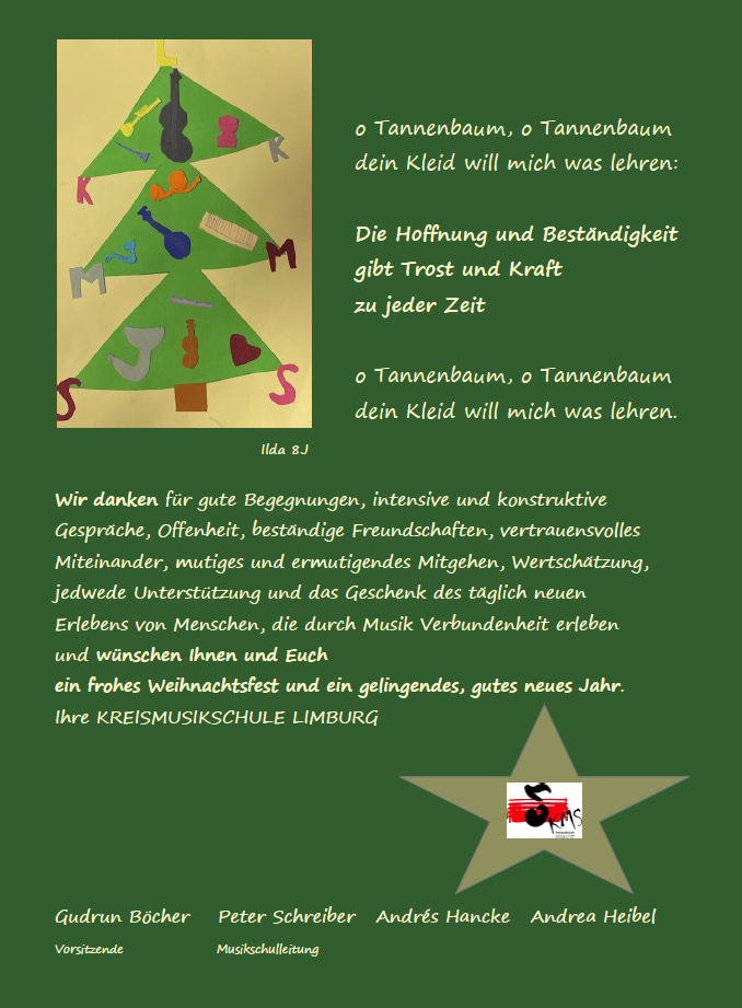 Weihnachtswünsche 2024